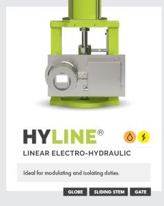 Advanced Actuators HYLINE Linear Electro-hydraulic Series