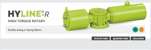 Advanced Actuators HYLINE-R High-torque Rotary Actuator Series