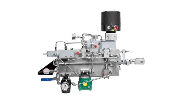 IMI STI SC linear damper actuator side view