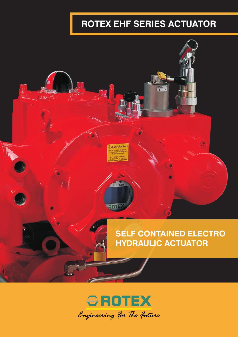 Rotex EHF Electrohydraulic Actuator