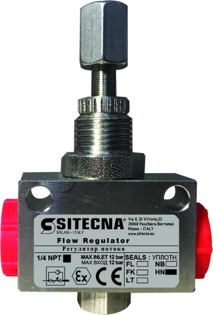 SITECNA RF stainless-steel flow regulator